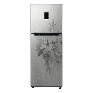 Samsung 301 L Twin Cooling Plus™ Double Door Refrigerator RT34C4522QB Bouquet Silver