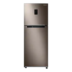Samsung 312L Curd Maestro™ Double Door Refrigerator RT37C4642DX Luxe Brown