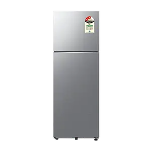Samsung RT38HG5A23S8, Double Door Refrigerator with Bespoke AI 350 L Elegant Inox