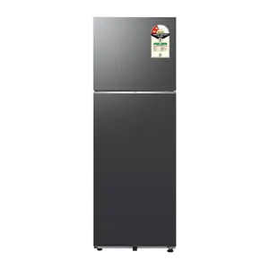 Samsung RT38HG5A42BX, Double Door Refrigerator with Bespoke AI 350 L Luxe Black
