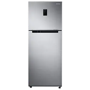 Samsung 355L Curd Maestro™ Double Door Refrigerator RT39C5C31S9 Refined Inox