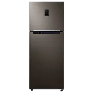 Samsung 355L Curd Maestro™ Double Door Refrigerator RT39C5C32DX Luxe Brown