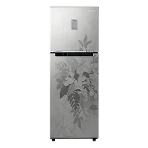 Samsung 256L Convertible Freezer Double Door Refrigerator RT30C3732QB Bouquet Silver