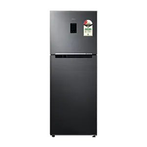 Samsung RT31H4522BX, Double Door Refrigerator with Twin Cooling Plus™ 301 L Luxe Black