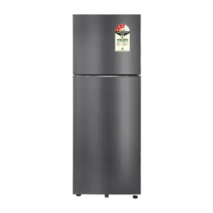 Samsung 419 L Bespoke AI Double Door Refrigerator RT45DG6A4DB1 Black Matt