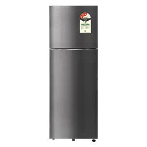 Samsung 419 L Bespoke AI Double Door Refrigerator RT45DG6A4DBX Luxe Black