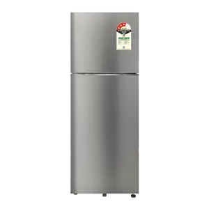 Samsung 419 L Bespoke AI Double Door Refrigerator RT45DG6A4DSL Real Stainless