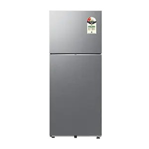 Samsung RT45HG6A22SL, Double Door Refrigerator with Bespoke AI 419 L EZ Clean Steel