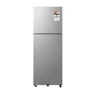 Samsung RT40H28W3Q, Double Door Refrigerator with All Around Cooling 236 L Gray Silver