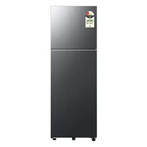 Samsung RT40H30W2K, Double Door Refrigerator with All Around Cooling 256 L Luxe Black