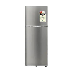 Samsung 396 L Bespoke AI Double Door Refrigerator RT41DG6A2BSL Real Stainless