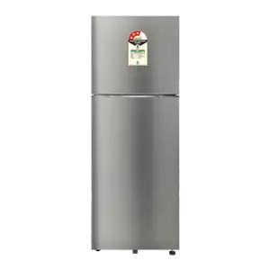 Samsung 396 L Bespoke AI Double Door Refrigerator RT41DG6A4DSL Real Stainless