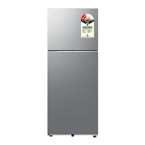 Samsung RT41HG6A22S8, Double Door Refrigerator with Bespoke AI 396 L Elegant Inox