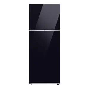 Samsung 465L BESPOKE Double Door Refrigerator RT51CB662A22 Clean Black Glass