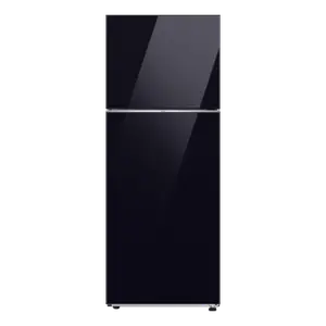 Samsung 465 L BESPOKE AI Double Door Refrigerator RT51DB682A22 Black Glass