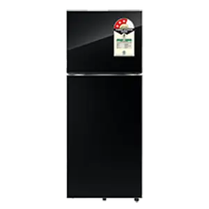 Samsung 467 L Bespoke AI Double Door Refrigerator RT80F51C3B Black Glass