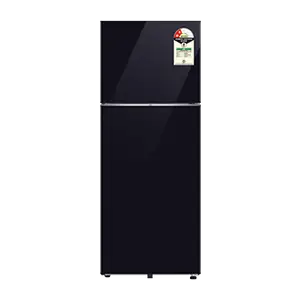 Samsung RT80H51C2B, Double Door Refrigerator with Bespoke AI 467 L Black Glass