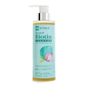 HealthKart HK Vitals Biotin Shampoo, 175 ml, with Red Onion Extract