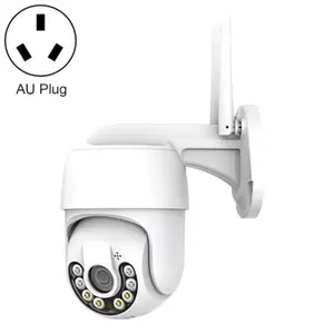 ubersweet Imported PTZ WiFi Camera Outdoor 1080P IP Security Camera Pan Tilt 4X Optical Dome Surveillance Monitor Two-Way Audio Motion Detection Waterproof CCTV Camera_148387