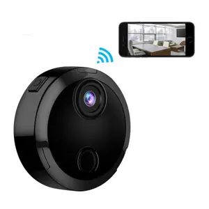 Hd 1080p Camera Night Vision Motion Mobile Remotely WiFi Table Clock Spy Mini