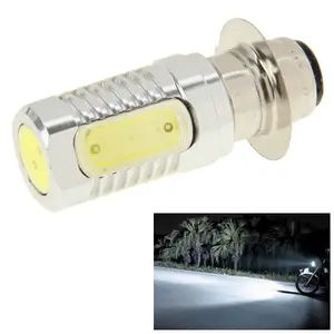 Ubersweet Imported DC 12V 10mm Thread Metal White Flat Head LED Signal Indicator Light P Lamp