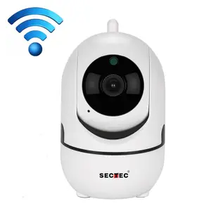 WiFi Camera, 1080P HD Security Camera, Real?time Moving Alarm for Office Home Home Security System(Transl)