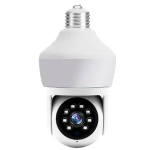 ELECTROPRIME Compatiable for DP43 Bulb-Type Motion Tracking Night Vision Smart Camera Supports Voice Intercom
