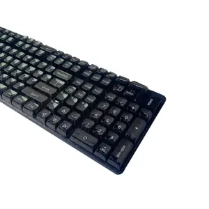 Ubersweet Mechanical Keyboard Keycaps, Clear Keycaps 132 Key Wear Resistance for 108 Keys Keyboard (White Black Letters)