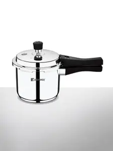Bergner Sorrento Silver Stainless Steel Induction Base Pressure Cooker with Outer Lid (3 L) price in India.