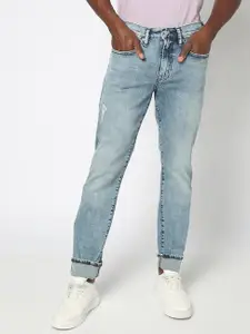 GAP Blue Slim Fit Solid Jeans