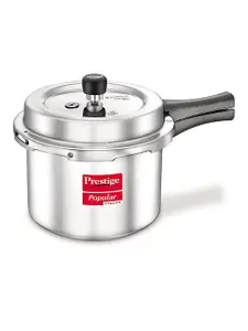Prestige Popular Svachh Aluminium Outer Lid Pressure Cooker, 2.0 Litre, Medium (10164)