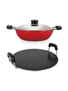 Aluminium Non-Stick Deep Kadhai