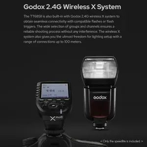 TOMTOP Godox Thinklite TT685IIC TTL On-Camera Speedlight