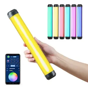 TOMTOP Weeylite K21 Portable RGB Light Stick LED Tube Light Wand 8W Photography Fill Light