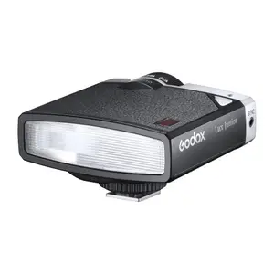 TOMTOP Godox Lux Junior Retro Camera Flash 1/1-1/64 Flash Power 28mm Focal Length Camera Flash