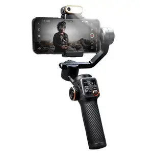 TOMTOP hohem iSteady M6 Kit 3-Axis Smartphone Gimbal Stabilizer with AI Vision Sensor and Fill Light Module