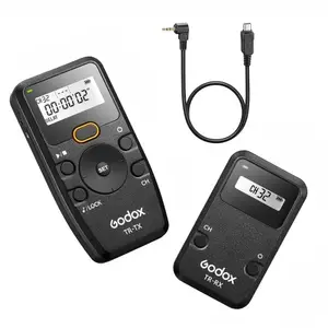 TOMTOP Godox TR Series 2.4G Wireless Timer Remote Control Camera Shutter Remote(Tramsmitter and Receiver)