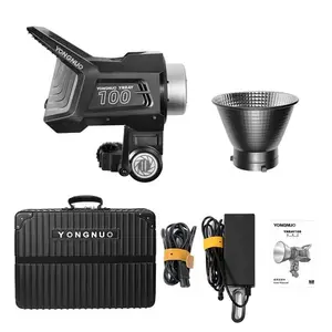 TOMTOP YONGNUO YNRAY100 Bi-color Temperature 120W Studio LED Video Light Photography Fill Light with Standard Reflector (with Accessory)