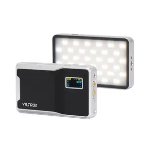 TOMTOP VILTROX Retro 08X 8W RGB Photography Lamp Full Color LED Light Pocket Vlog Light
