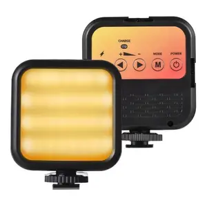 TOMTOP 5W Pocket Led Light Mini Video Lamp Bi-color Photography Light