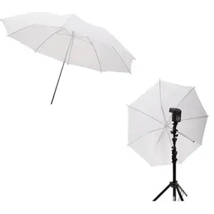 TOMTOP 33in / 83cm Studio Flash Translucent  Umbrella White Soft