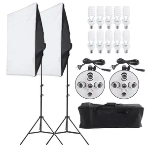 TOMTOP Photo Studio Video Continuous Lighting Kit