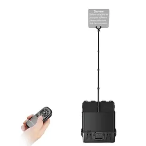 TOMTOP Destview TP200 Portable Teleprompter 17 Inche Universal Prompter with HDMI/SDI Input and Output