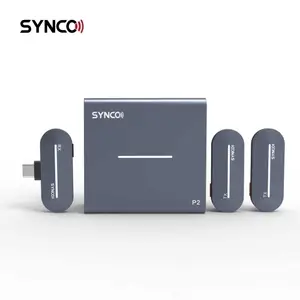 TOMTOP SYNCO P2T 1-Trigger-2 2.4G Wireless Microphone System