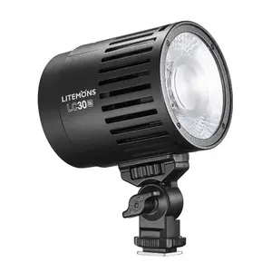TOMTOP Godox LC30Bi 38W Litemons Tabletop LED Video Light Compact Photography Fill Light
