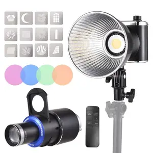 TOMTOP 100W Focusing Video Light COB Light Photography Continuous Light