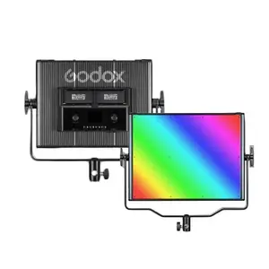 TOMTOP GODOX LDX50R 63W Bi-color LED Photography Light RGB Video Light Panel