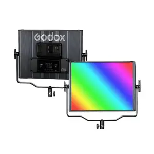 TOMTOP GODOX LDX100R 118W Bi-color LED Photography Light RGB Video Light Panel