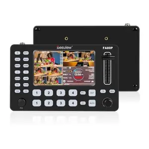 TOMTOP Destview FA80P Multi Format Video Mixer Switcher with 5 Inch LCD Screen