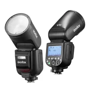TOMTOP GODOX V1 PRO O 2.4G Wireless Camera Flash Compatible with OM SYSTEM Cameras
